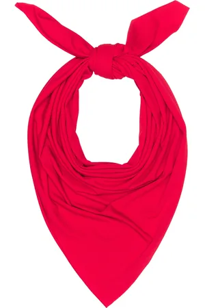 MAGDA BUTRYM Head Scarf in Red - Red. Size all.