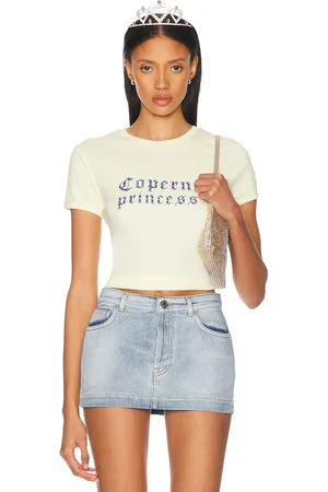 COPERNI X Disney Princess Slim Fit Top in Yellow - Yellow. Size L (also in M, S, XS).