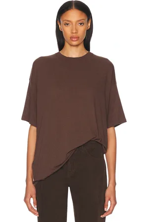 The Row Jockton Top in Chocolate - Brown. Size L (also in XS).
