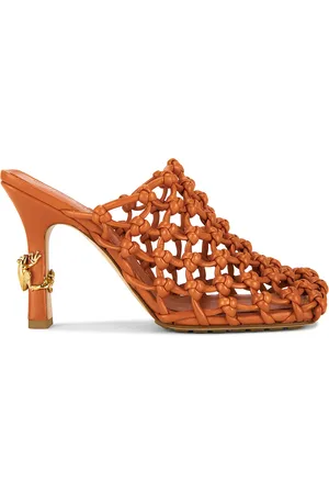 Bottega Veneta Mule Pump in Burned Orange - Burnt Orange. Size 36 (also in 37, 41, 42).