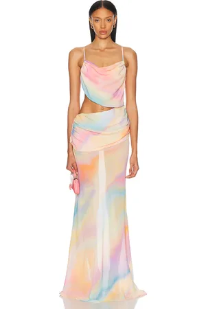 Bananhot Alfia Dress in Pink Lagoon - Pink. Size L (also in M).