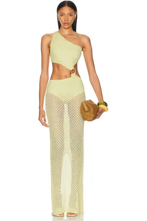 Bananhot Brie Dress in Daisy Yellow - Yellow. Size L (also in M, S, XS).
