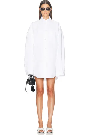 Balenciaga Outerwear Shirt in White - White. Size S (also in ).