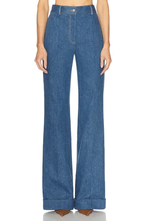 ADAM LIPPES Deeda Pant in Stone Wash - Blue. Size 0 (also in 4, 6).