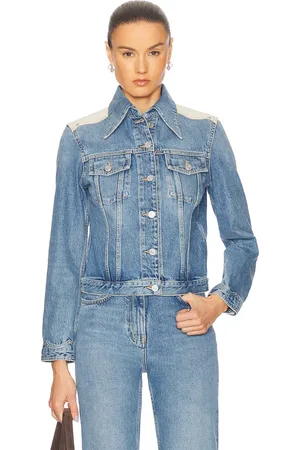 Givenchy Denim Jacket in Denim Blue - Blue. Size 34 (also in 38, 40).