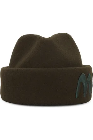 Moncler Moncler x Salehe Bembury Logo Beanie in Navy - Black. Size 57 (also in ).