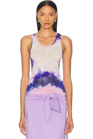 Paco rabanne Tank Top in Tie & Dye Pink - Blush. Size 34 (also in 36, 38, 40).