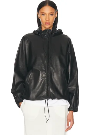 The Row Jilly Jacket in Black - Black. Size 4 (also in 6).