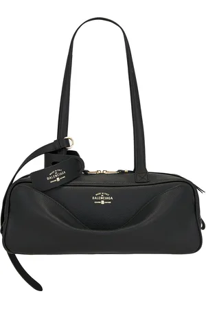 Balenciaga Holdall Small Bowling Bag in Black - Black. Size all.
