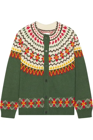 Found Jahan Isles Knit Cardigan in Vintage Olive Green - Green. Size L (also in M, XL/1X).