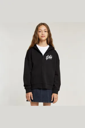 G-Star Girls Hoodie Zipp Brushed - - girls
