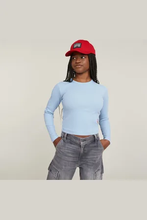 G-Star Girls Top Slim Crop - - girls