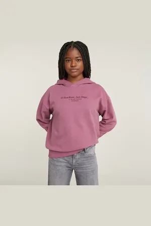 G-Star Girls Hoodie Brushed - - girls