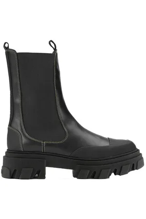 Ganni Mid Chelsea Boots in Size 3 Women