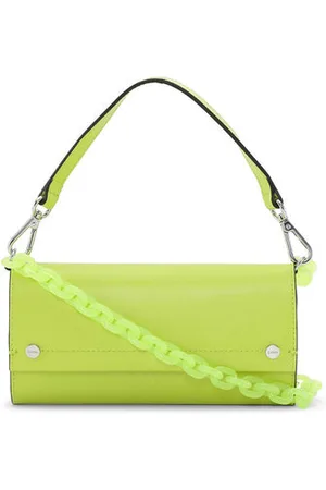 Ganni Banner Envelope Chain Bag in Women