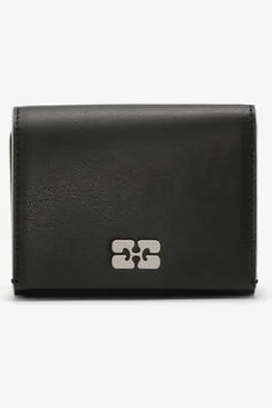 Ganni Bou Trifold Wallet in Women