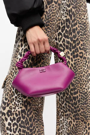 Ganni Purple Mini Bou Bag in Women