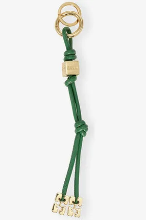 Ganni Bou Keyring in Juniper Women