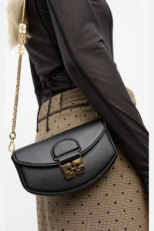 Ganni Apo-G Wallet On Chain in Women
