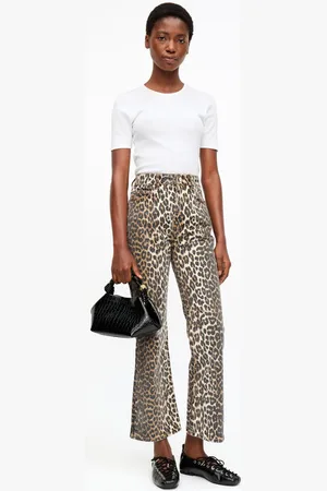 Ganni Croco Patent Mini Bou Bag in Women