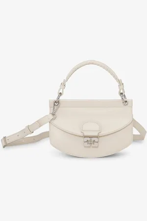 Ganni Off- Mini Top Handle Apo-G Bag Women