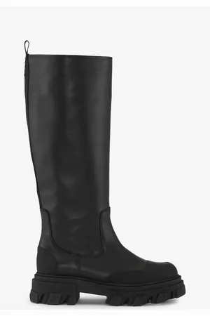 Ganni Cleated High Tubular Boots in Size 8 Women