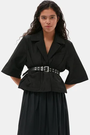 Ganni Double Eyelet Belt in Size Medium/Large Women