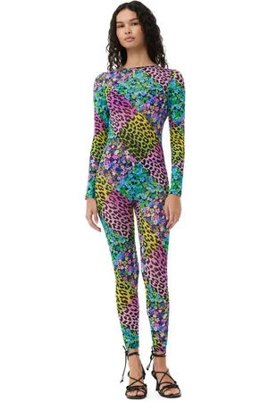 Ganni X Parade Silky Mesh Catsuit Size Medium Women