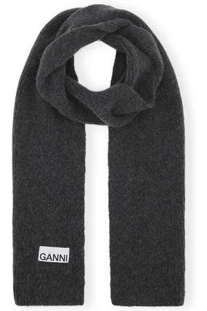 Ganni Soft Wool Scarf in Women