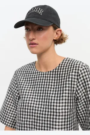 Ganni Canvas Cap in Organic Cotton Women