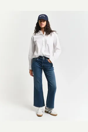 GANT Women Kick Flare Denim Jeans (27)