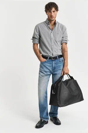 GANT Men Slouchy Leather Bag (ONE SIZE)