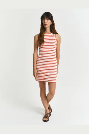 GANT Women Striped Tank Jersey Dress (XS)