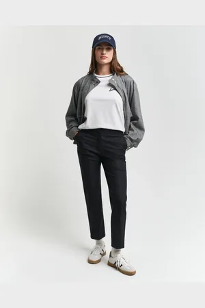 GANT Women Slim Cigarette Slacks (38)
