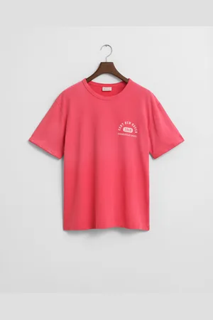 GANT Men Varsity Worn Graphic T-Shirt (S)