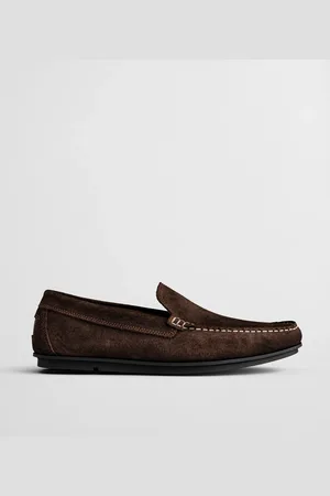 GANT Men Wilmon Suede Loafers (41)