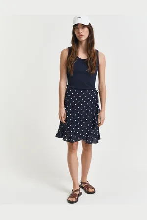 GANT Women Dot Print Frilly Skirt (34)