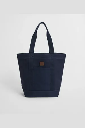 GANT Men Canvas Tote Bag (ONE SIZE)