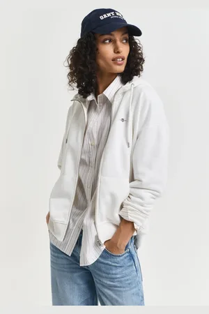 GANT Women Shield Zip Hoodie (XS)