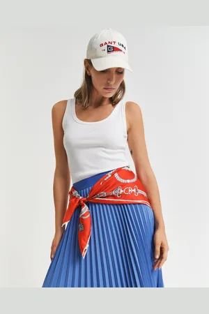 GANT Women Sailing Print Silk Scarf (ONE SIZE)