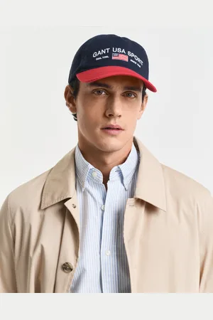 GANT Men Contrast Washed Visor Cap (ONE SIZE)