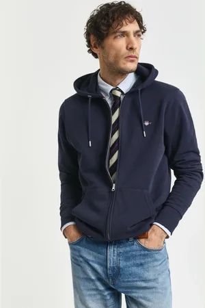 GANT Men Shield Zip Hoodie (S)