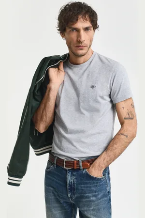 GANT Men Slim Fit Shield T-Shirt (S)