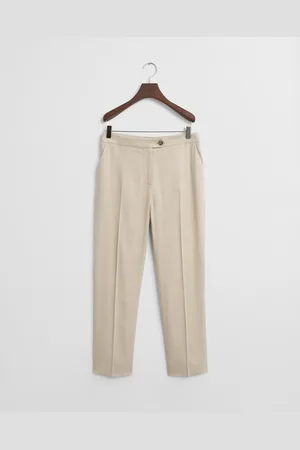 GANT Women Tailored Stretch Linen Pants (34)