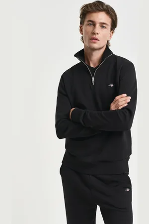 GANT Men Shield Half-Zip Sweatshirt (S)
