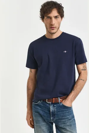 GANT Men Regular Fit Shield T-Shirt (XS)