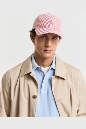 GANT Men Striped Seersucker Cap (ONE SIZE)