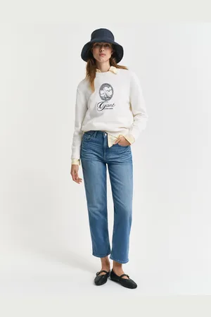 GANT Women Straight Leg Jeans (26)