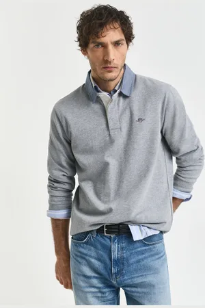 GANT Men Chambray Collar Heavy Rugger (S)