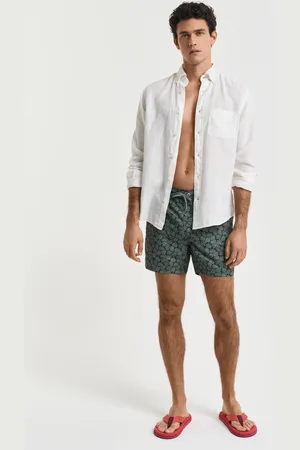 GANT Men Rope Print Swim Shorts (S)